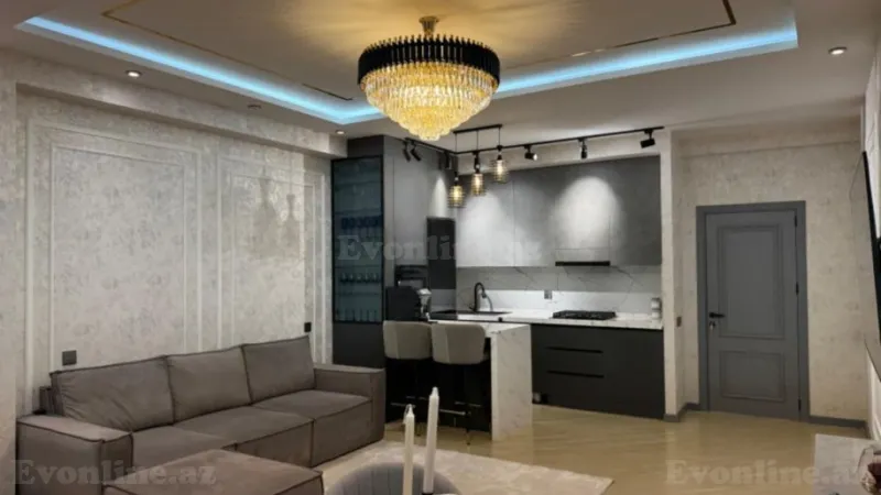 Kirayə verilir 2 otaqlı Mənzil Yeni tikili 90 m² Sahil m. - şəkil 2