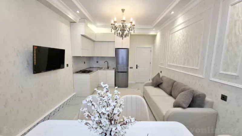 Satılır 2 otaqlı Mənzil Yeni tikili 57 m² 8-ci mikrorayon - şəkil 2