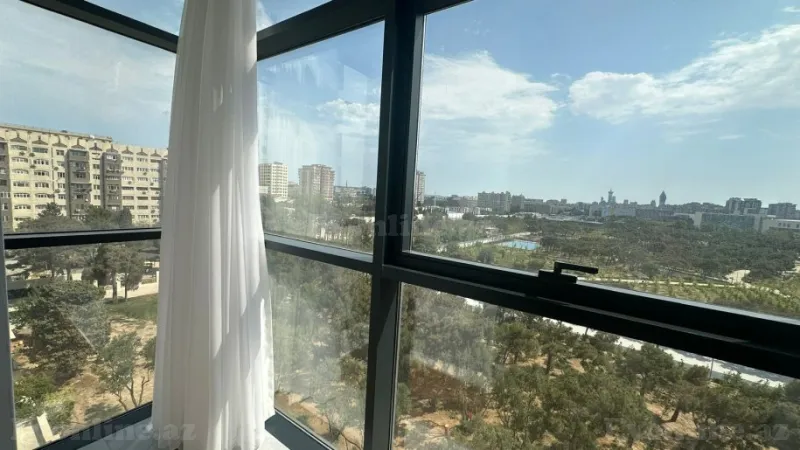 Kirayə verilir 2 otaqlı Mənzil Yeni tikili 80 m² Gənclik m. - şəkil 3