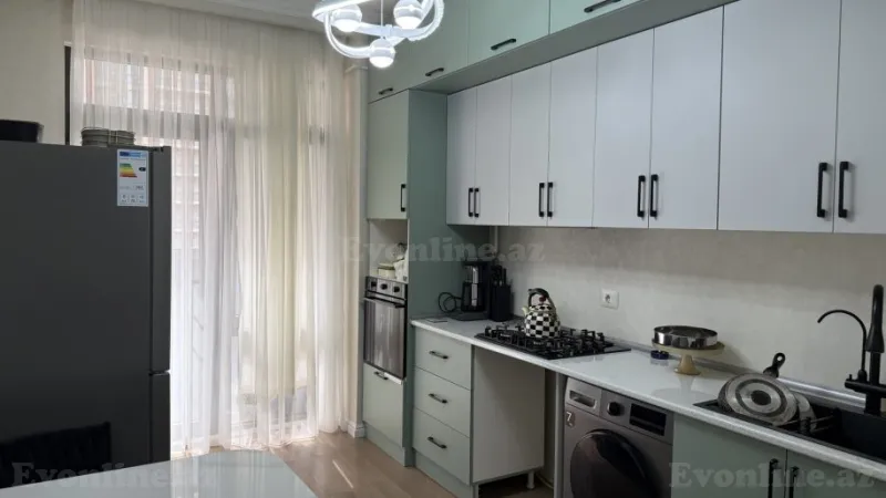 Satılır 3 otaqlı Mənzil Yeni tikili 85 m² İnşaatçılar m. - şəkil 12