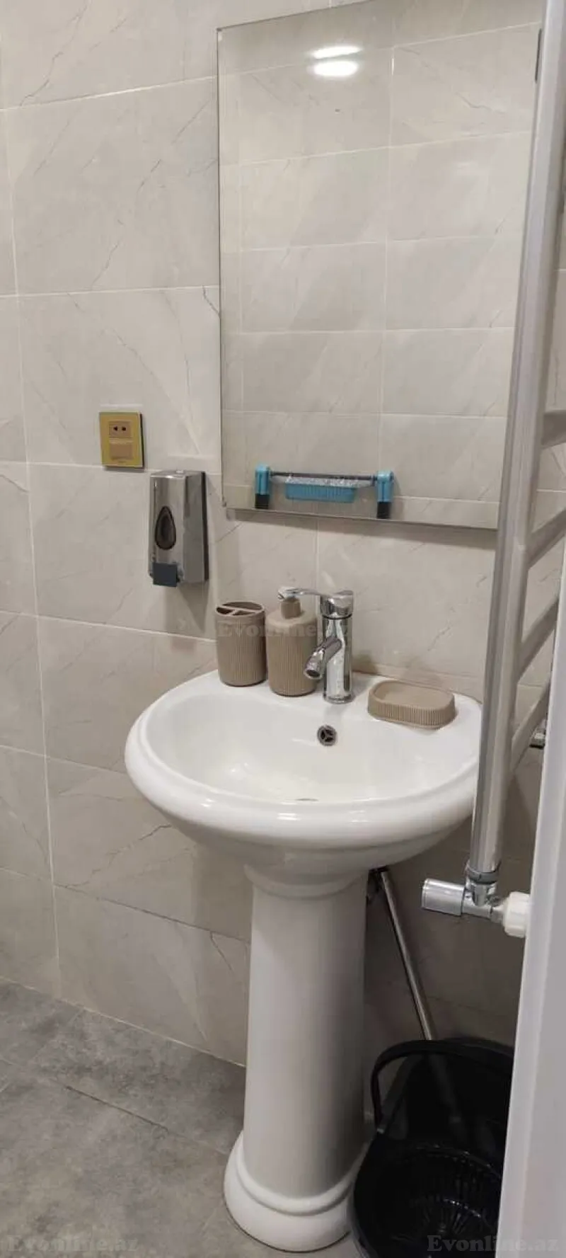 Kirayə verilir 2 otaqlı Mənzil Yeni tikili 91 m² Keşlə - şəkil 7