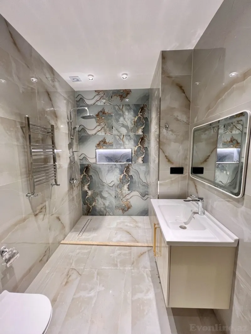 Satılır 2 otaqlı Mənzil Yeni tikili 70 m² İnşaatçılar m. - şəkil 18