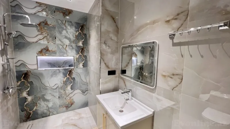 Satılır 2 otaqlı Mənzil Yeni tikili 70 m² İnşaatçılar m. - şəkil 19