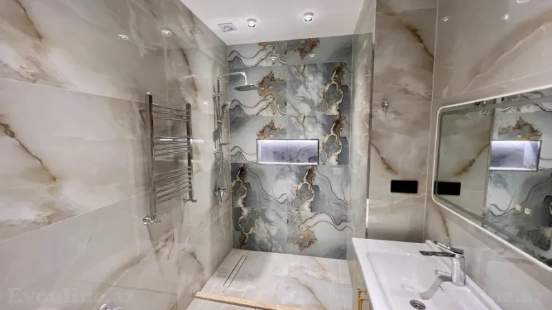 Satılır 2 otaqlı Mənzil Yeni tikili 70 m² İnşaatçılar m. - şəkil 20