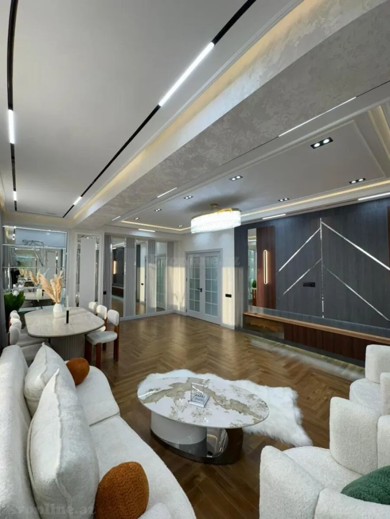 Satılır 4 otaqlı Mənzil Yeni tikili 186 m² Qara Qarayev m. - şəkil 2