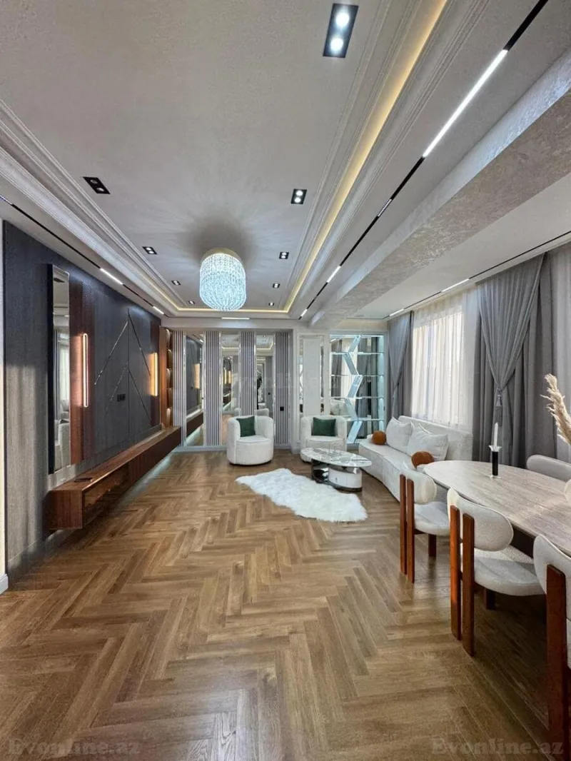 Satılır 4 otaqlı Mənzil Yeni tikili 186 m² Qara Qarayev m. - şəkil 4