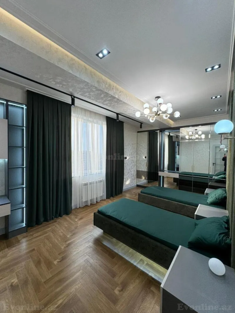 Satılır 4 otaqlı Mənzil Yeni tikili 186 m² Qara Qarayev m. - şəkil 8