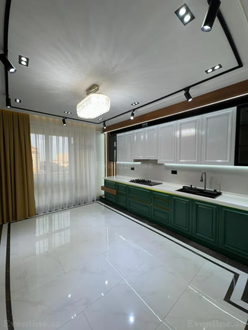 Satılır 4 otaqlı Mənzil Yeni tikili 186 m² Qara Qarayev m. - şəkil 24