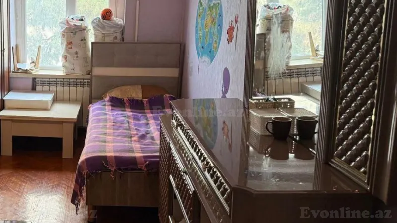 Kirayə verilir 3 otaqlı Mənzil Köhnə tikili 80 m² İnşaatçılar m. - şəkil 6