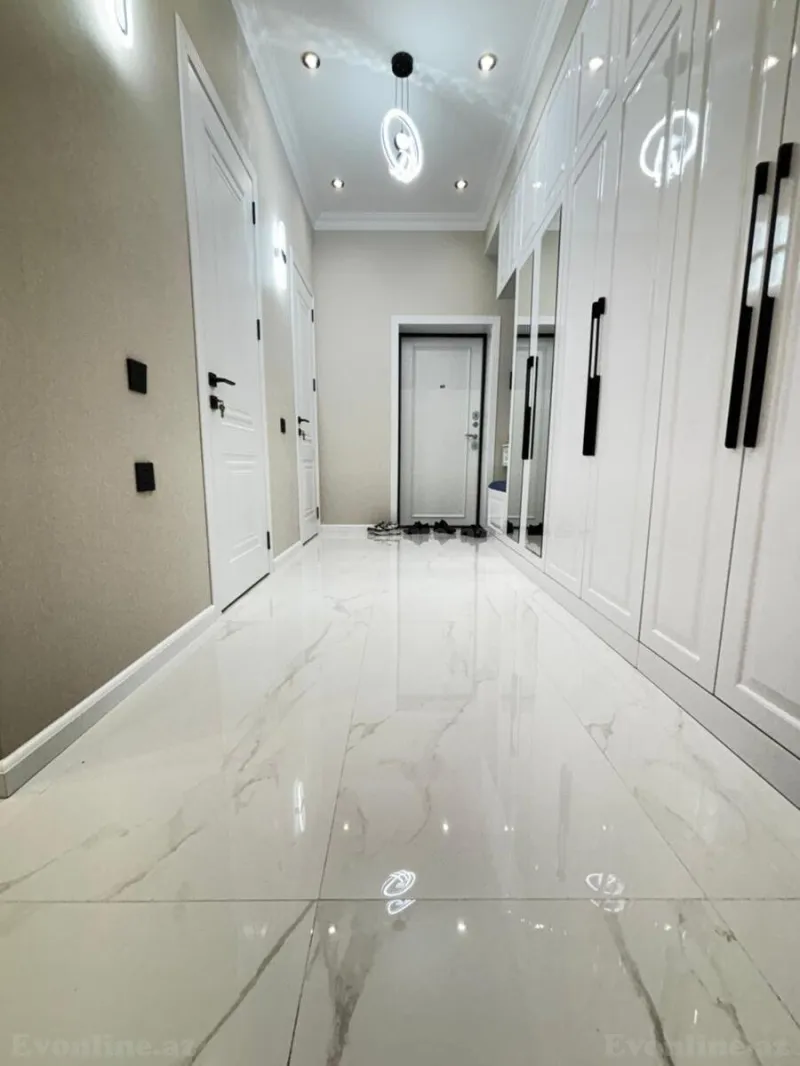 Kirayə verilir 3 otaqlı Mənzil Yeni tikili 95 m² Qara Qarayev m. - şəkil 6