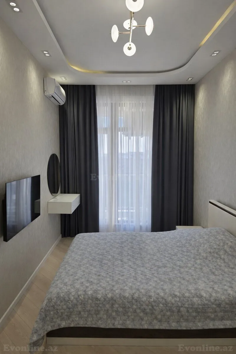 Kirayə verilir 2 otaqlı Mənzil Yeni tikili 60 m² Nəsimi r. - şəkil 2