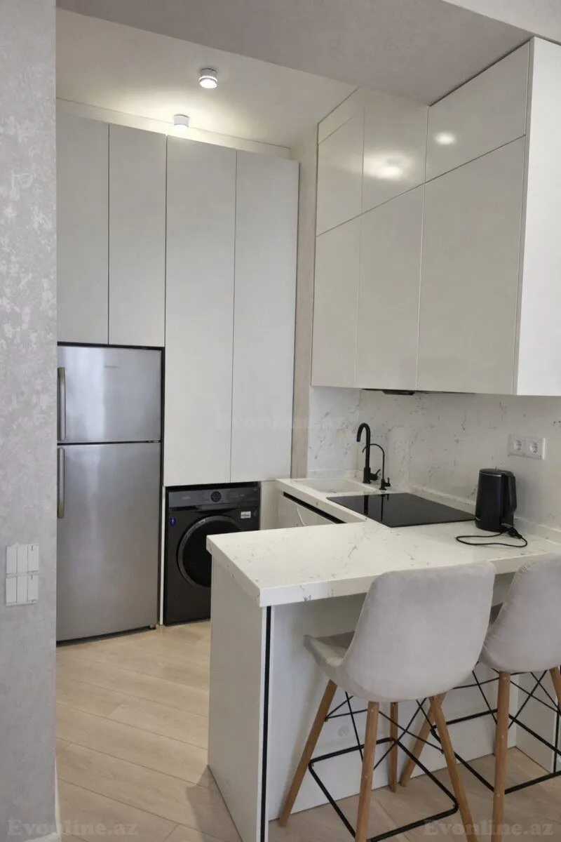 Kirayə verilir 2 otaqlı Mənzil Yeni tikili 60 m² Nəsimi r. - şəkil 4