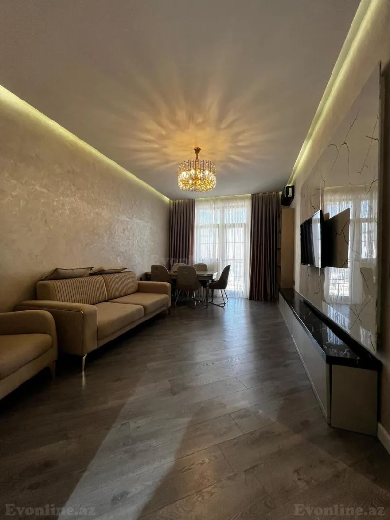 Satılır 3 otaqlı Mənzil Yeni tikili 100 m² Neftçilər m. - şəkil 3