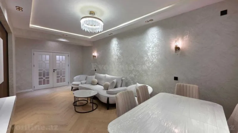 Satılır 2 otaqlı Mənzil Yeni tikili 90 m² Həzi Aslanov m. - şəkil 3