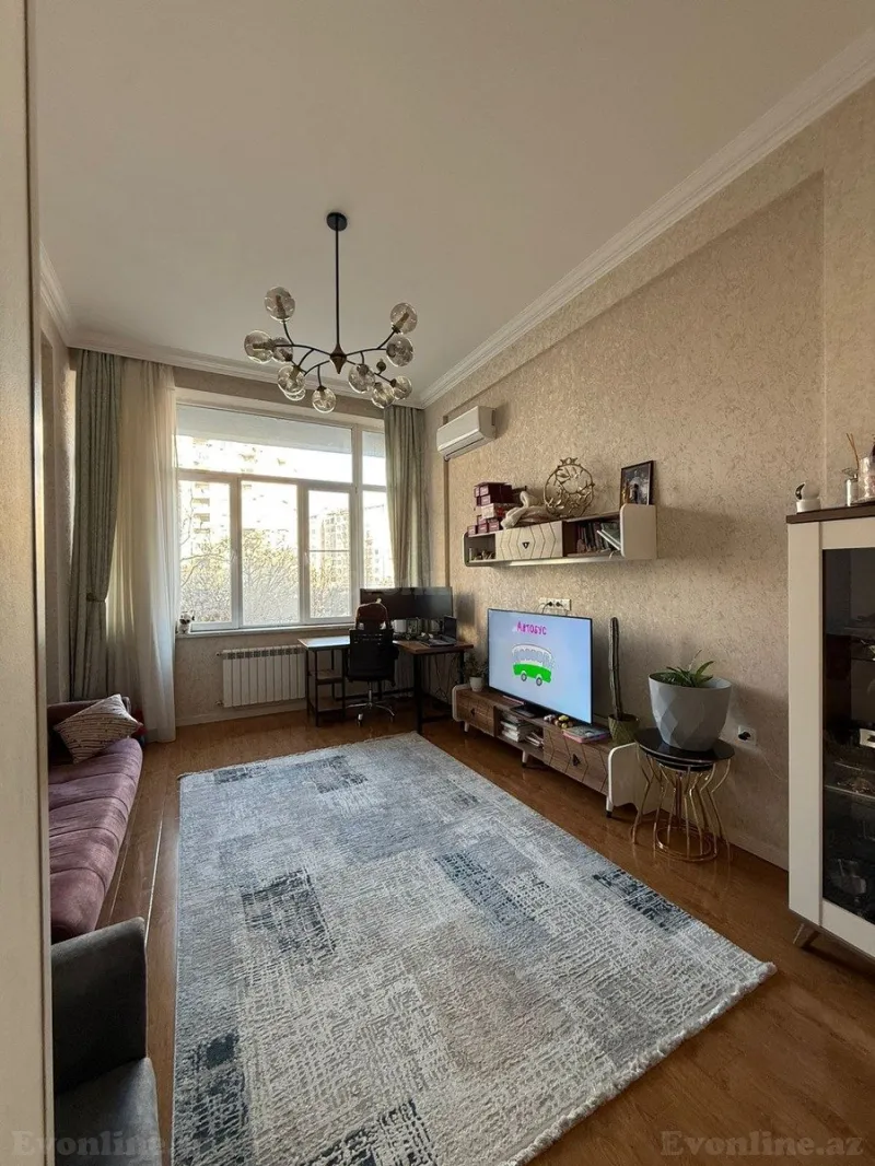 Satılır 3 otaqlı Mənzil Yeni tikili 106 m² Memar Əcəmi m. - şəkil 2