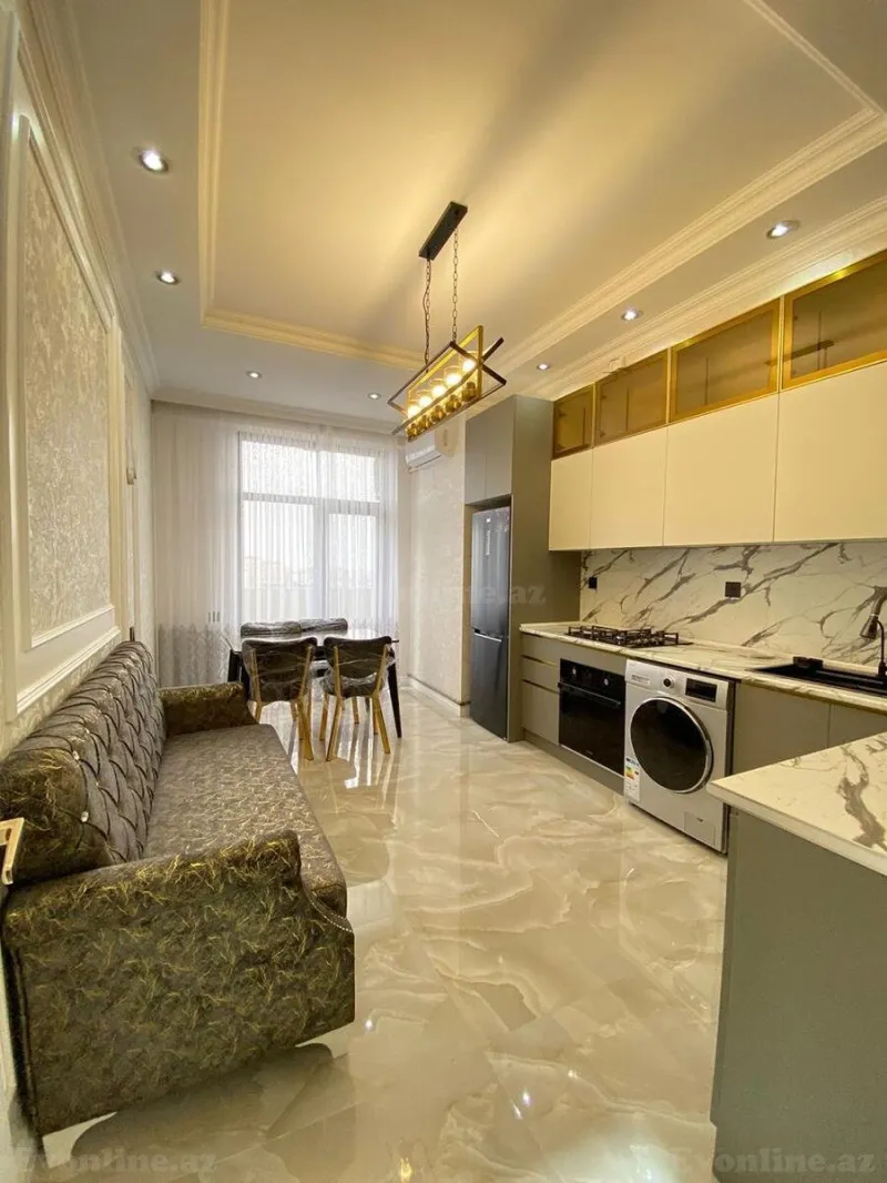 Kirayə verilir 3 otaqlı Mənzil Yeni tikili 90 m² Yasamal - şəkil 8