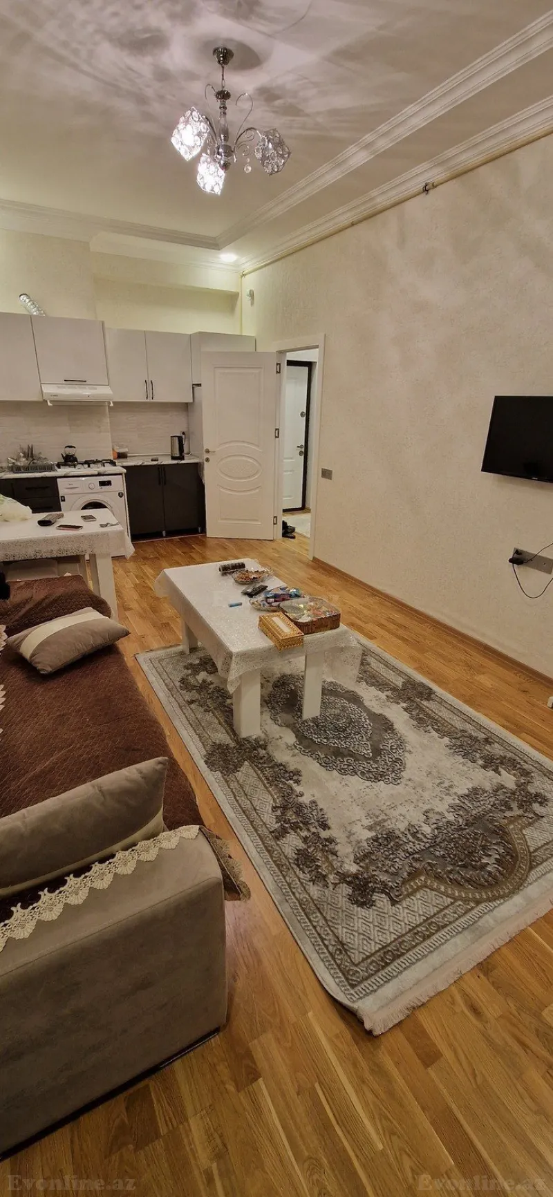 Satılır 2 otaqlı Mənzil Yeni tikili 48 m² Qara Qarayev m. - şəkil 2