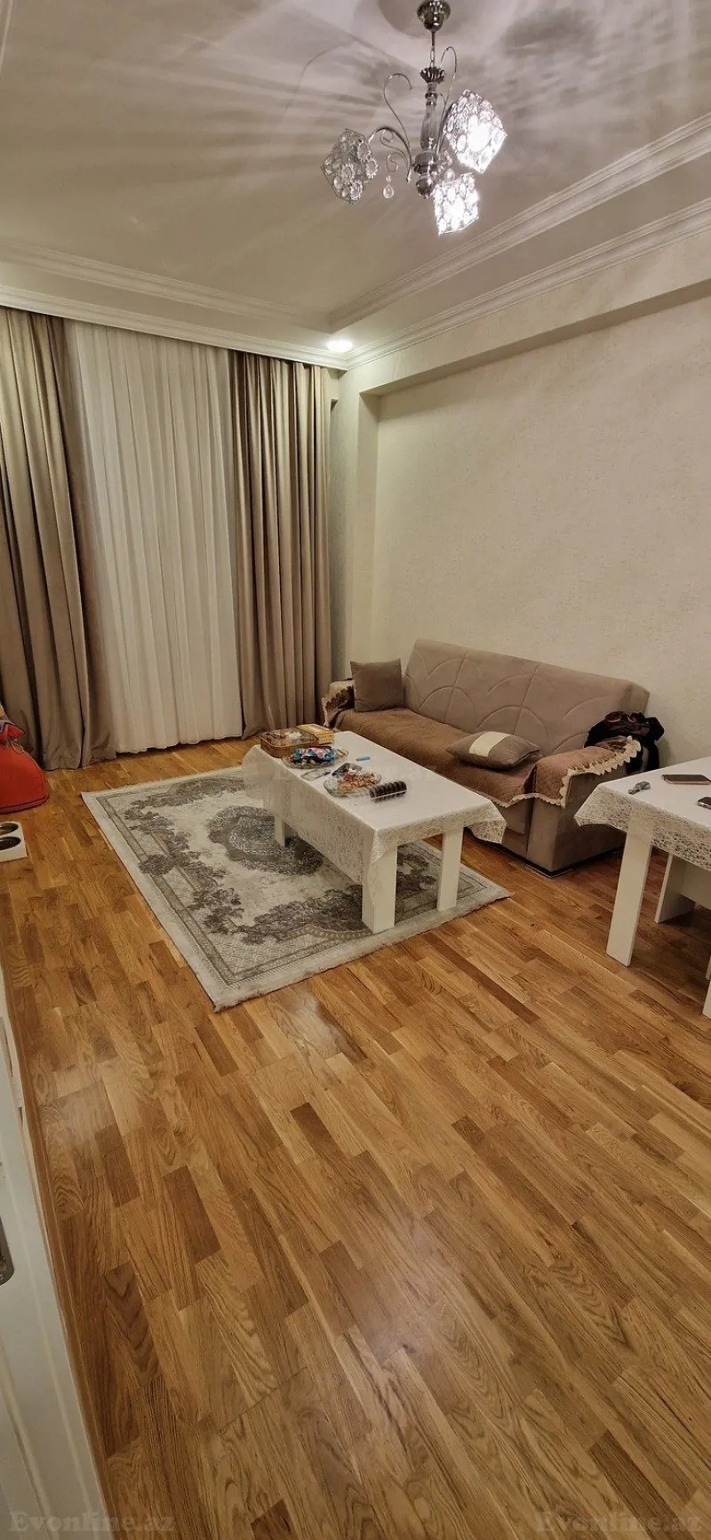 Satılır 2 otaqlı Mənzil Yeni tikili 48 m² Qara Qarayev m. - şəkil 3