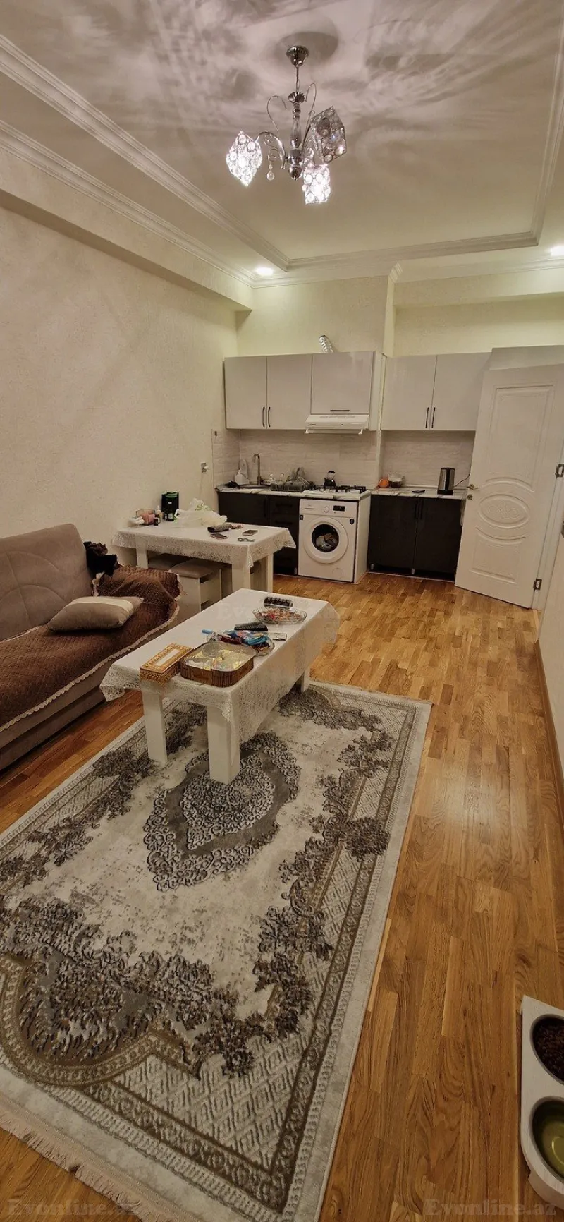 Satılır 2 otaqlı Mənzil Yeni tikili 48 m² Qara Qarayev m. - şəkil 4