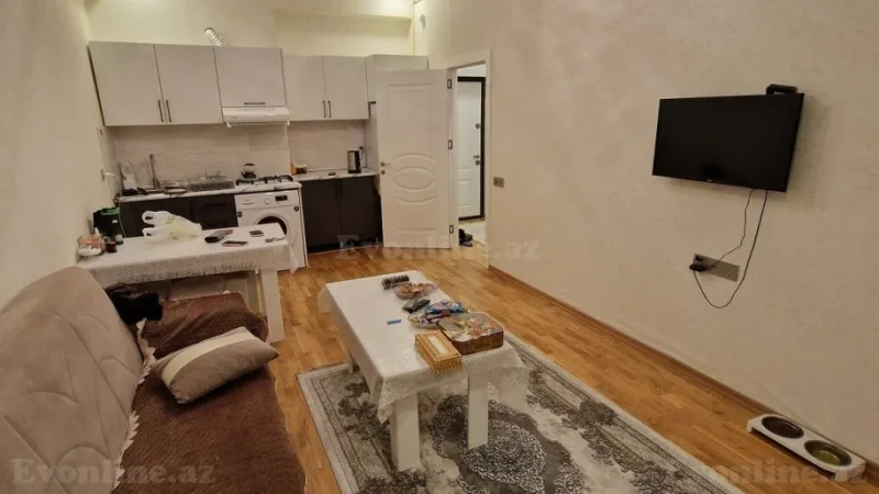 Satılır 2 otaqlı Mənzil Yeni tikili 48 m² Qara Qarayev m. - şəkil 7