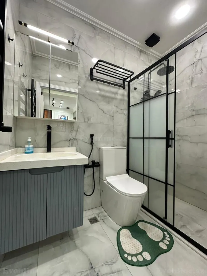 Satılır 2 otaqlı Mənzil Yeni tikili 60 m² Qara Qarayev m. - şəkil 14