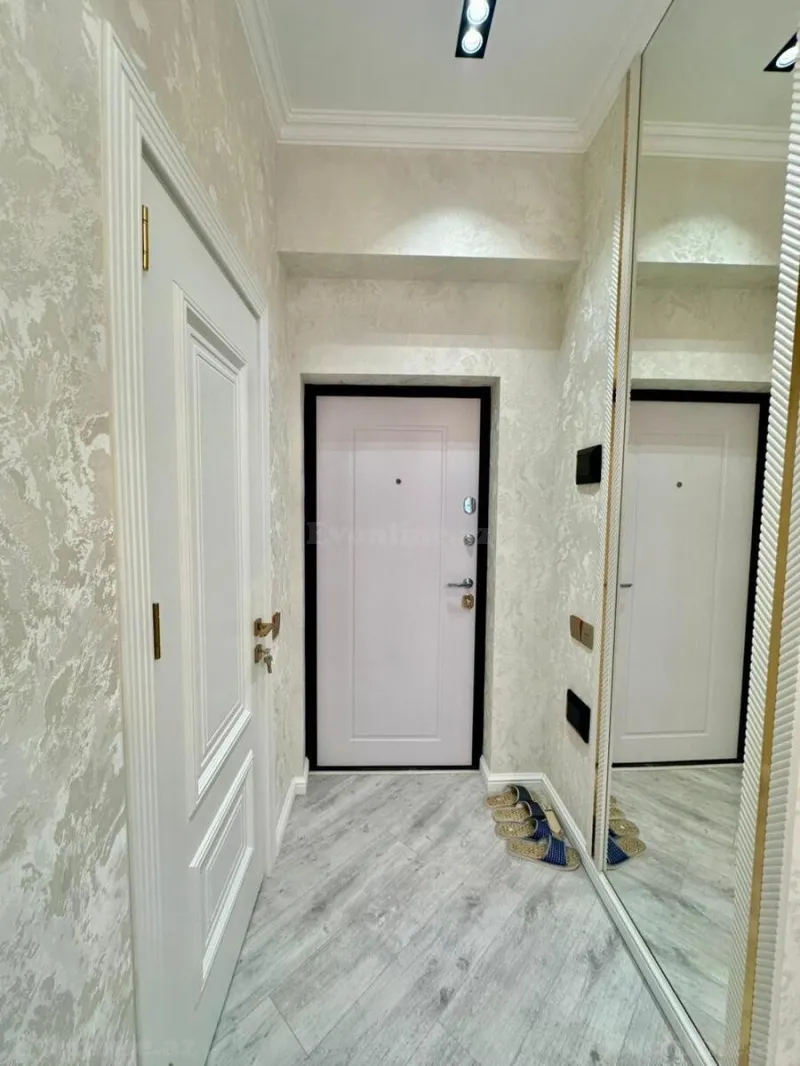 Satılır 2 otaqlı Mənzil Yeni tikili 40 m² Qara Qarayev m. - şəkil 9