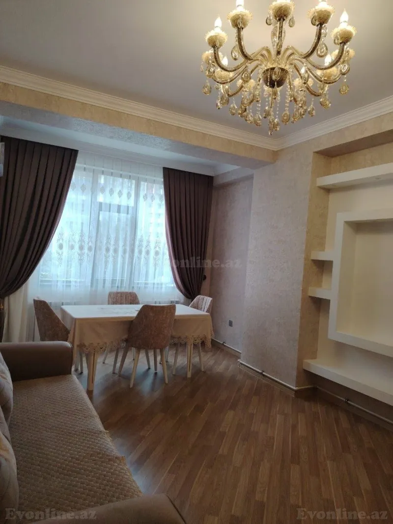 Kirayə verilir 2 otaqlı Mənzil Yeni tikili 65 m² 8 Noyabr m. - şəkil 4