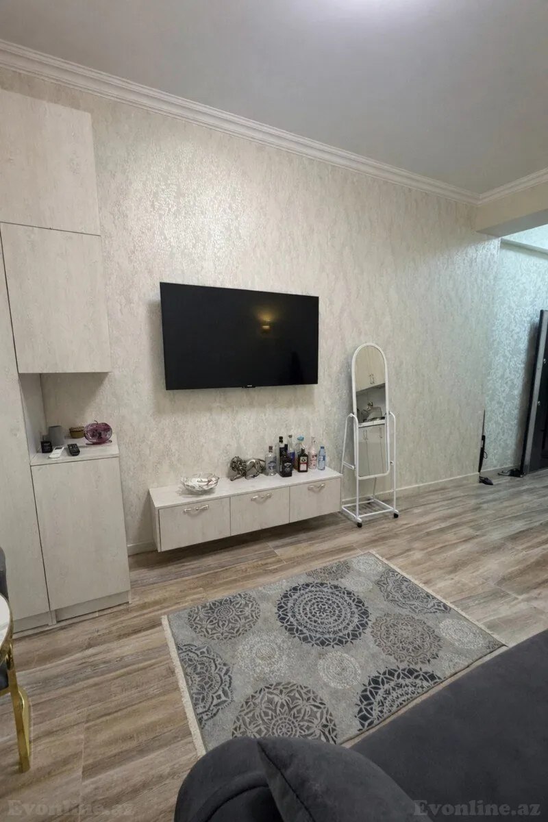Kirayə verilir 1 otaqlı Mənzil Yeni tikili 30 m² Nəsimi r. - şəkil 3