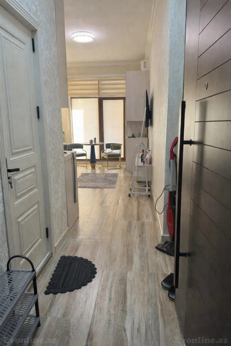 Kirayə verilir 1 otaqlı Mənzil Yeni tikili 30 m² Nəsimi r. - şəkil 4