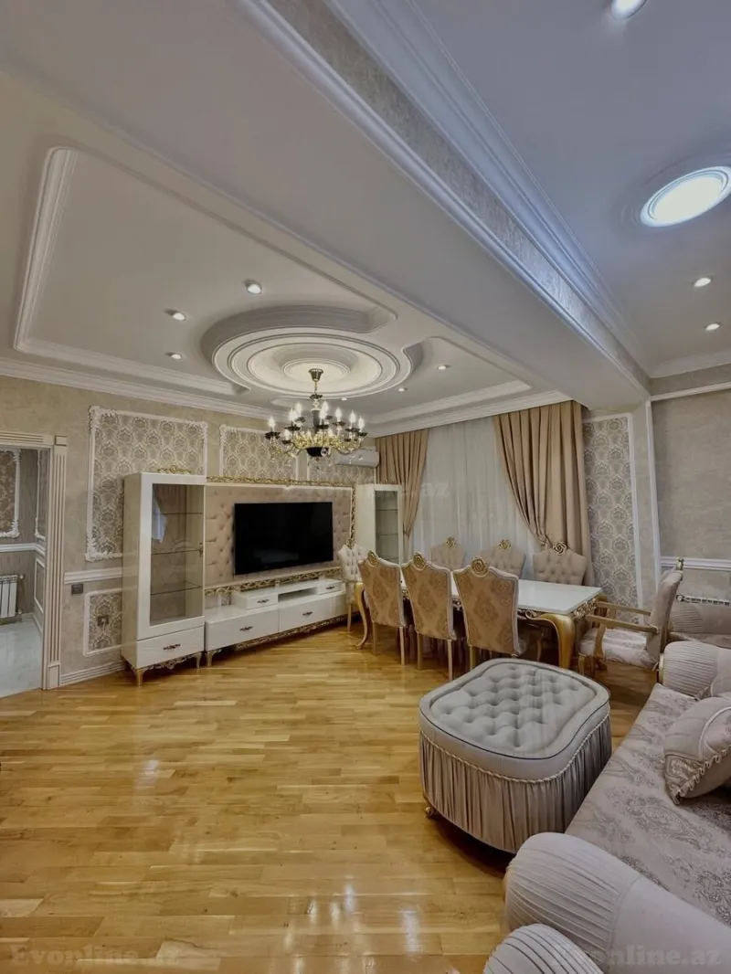 Satılır 4 otaqlı Mənzil Yeni tikili 150 m² Nəriman Nərimanov m. - şəkil 3