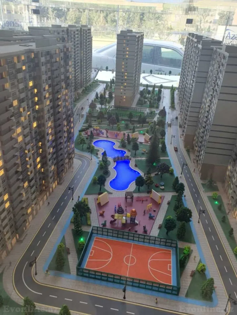 Satılır 2 otaqlı Mənzil Yeni tikili 50 m² 20 Yanvar m. - şəkil 2