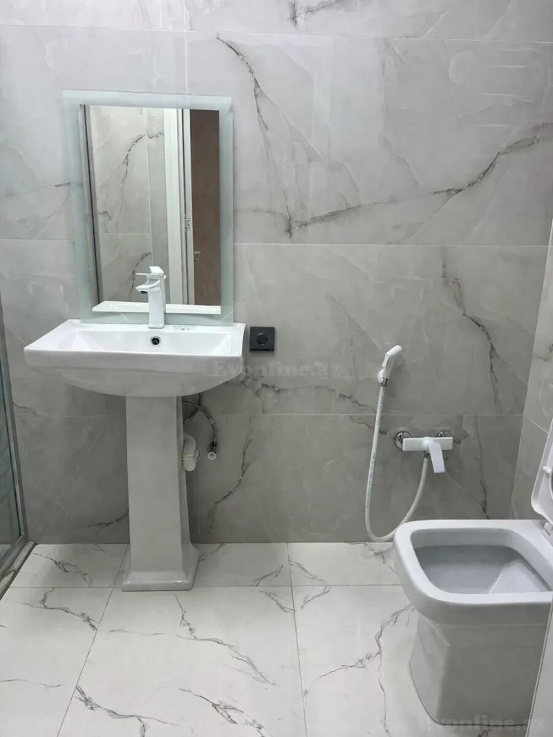 Kirayə verilir 2 otaqlı Mənzil Yeni tikili 65 m² Memar Əcəmi m. - şəkil 6