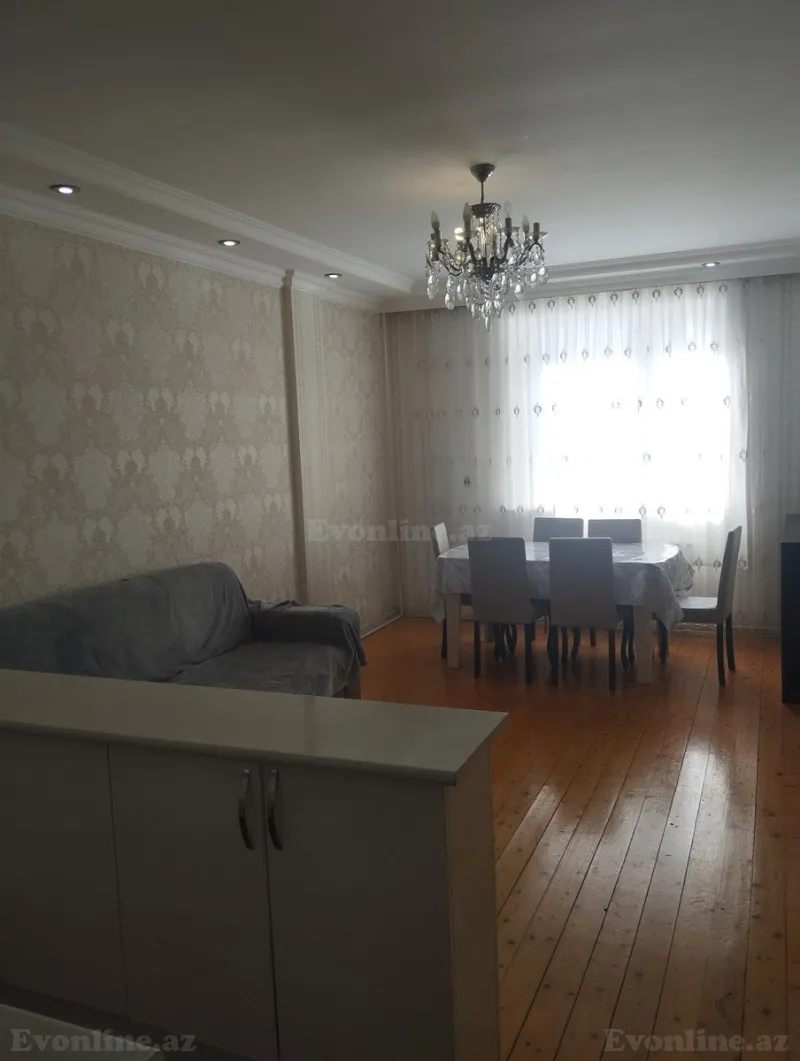 Kirayə verilir 3 otaqlı Mənzil Yeni tikili 70 m² Yeni Yasamal