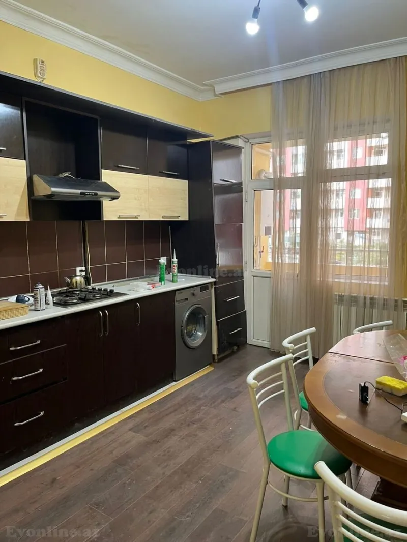 Kirayə verilir 3 otaqlı Mənzil Yeni tikili 120 m² Xətai m. - şəkil 2