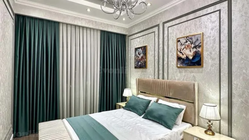 Kirayə verilir 2 otaqlı Mənzil Yeni tikili 60 m² Dərnəgül m. - şəkil 3