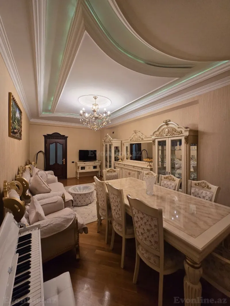 Satılır 3 otaqlı Mənzil Yeni tikili 118 m² Həzi Aslanov m. - şəkil 2