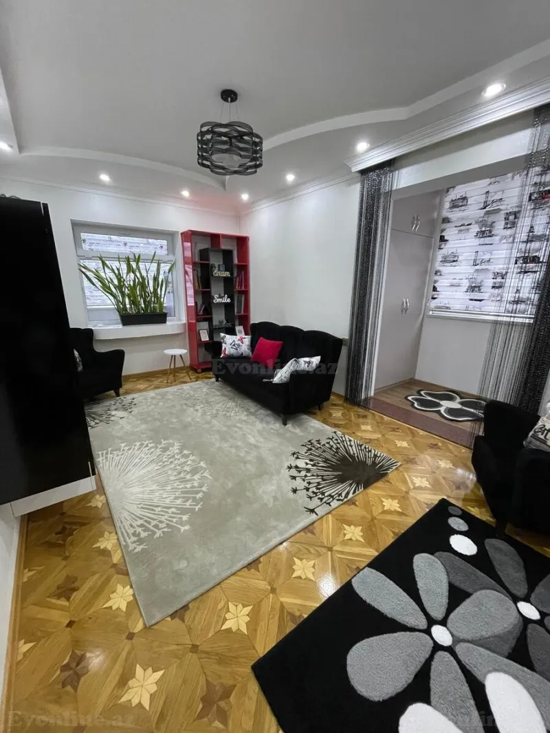 Kirayə verilir 4 otaqlı Mənzil Köhnə tikili 110 m² Xalqlar Dostluğu m. - şəkil 2