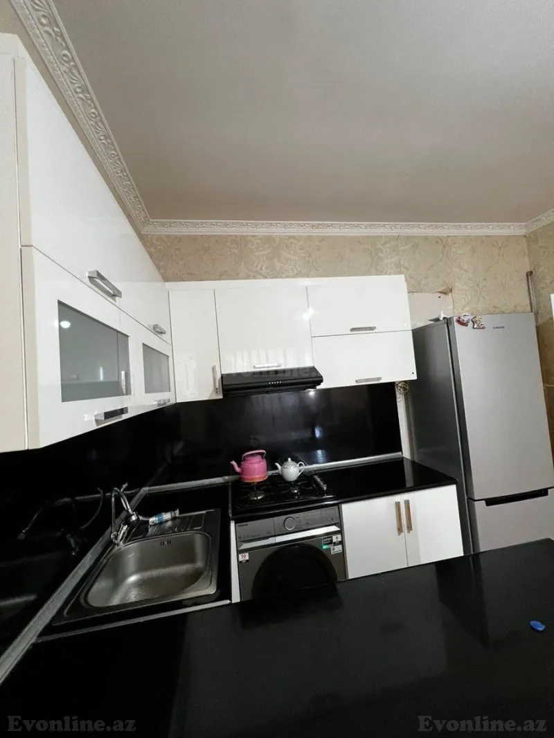 Kirayə verilir 2 otaqlı Mənzil Yeni tikili 50 m² Xırdalan - şəkil 4