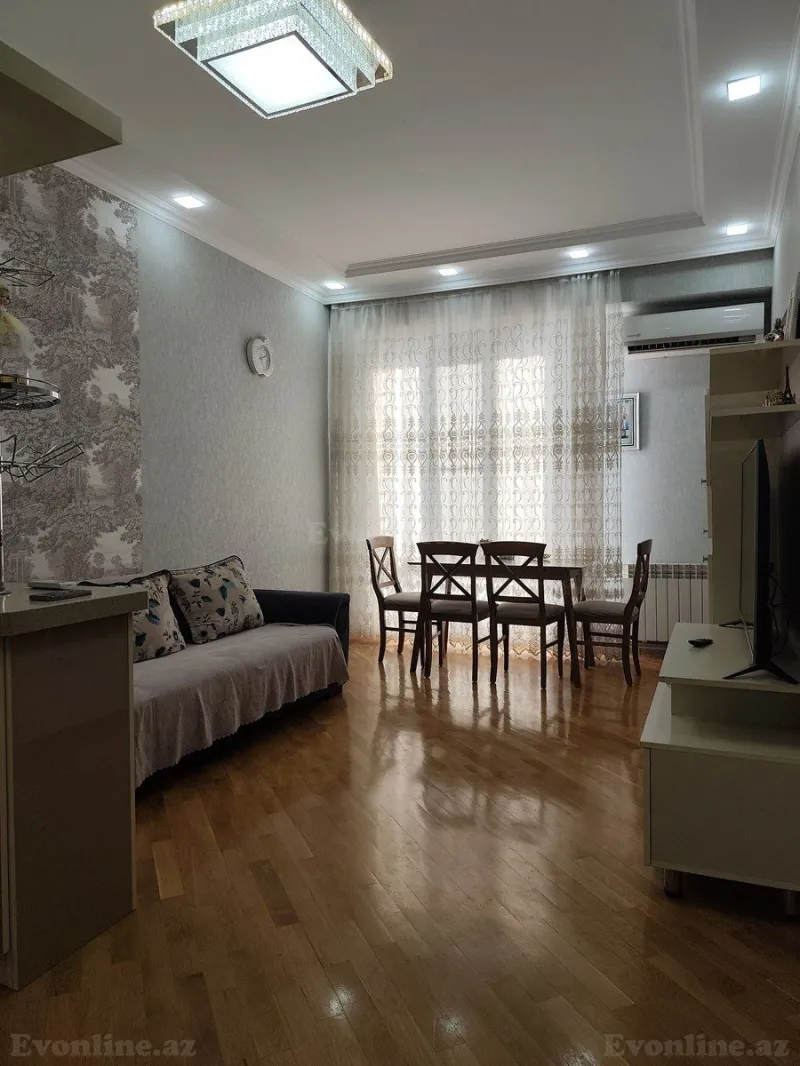 Kirayə verilir 2 otaqlı Mənzil Yeni tikili 55 m² Memar Əcəmi m. - şəkil 2