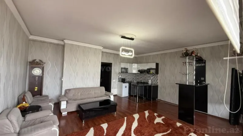 Kirayə verilir 3 otaqlı Mənzil Yeni tikili 100 m² Həzi Aslanov m. - şəkil 2