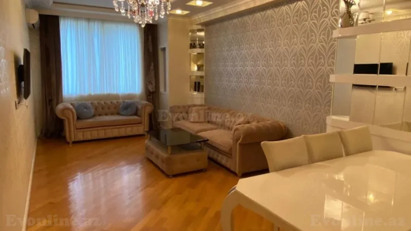 Kirayə verilir 4 otaqlı Mənzil Yeni tikili 150 m² 7-ci mikrorayon - şəkil 2