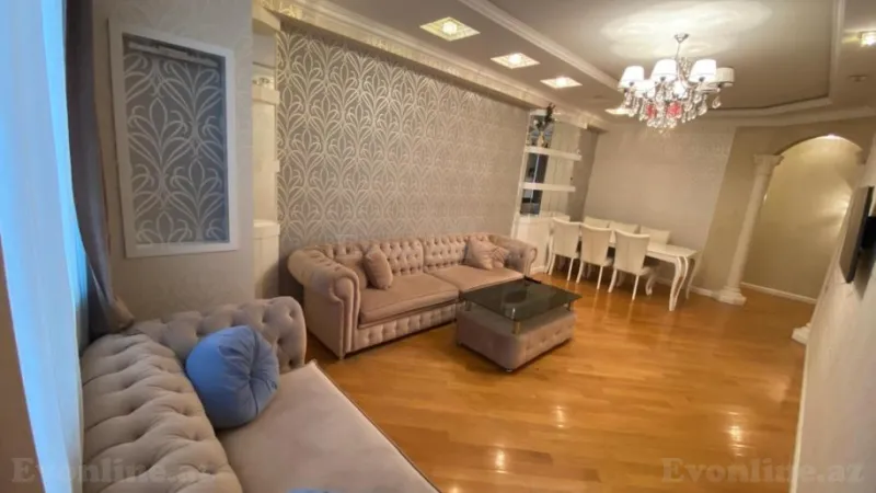 Kirayə verilir 4 otaqlı Mənzil Yeni tikili 150 m² 7-ci mikrorayon - şəkil 3