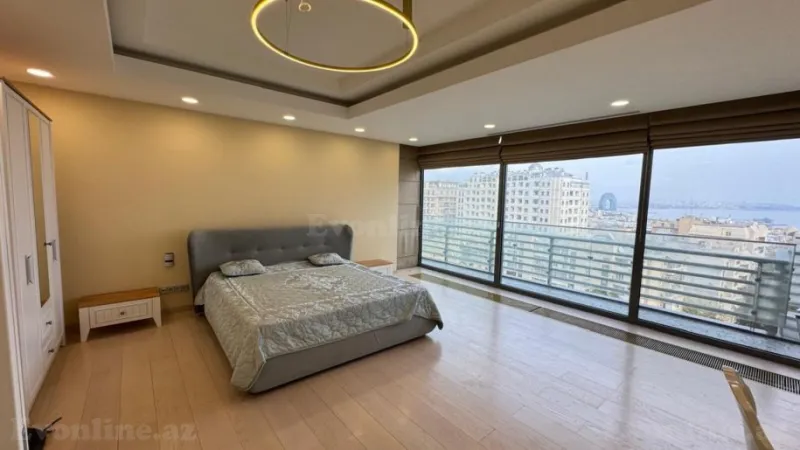 Kirayə verilir 4 otaqlı Mənzil Yeni tikili 365 m² İçərişəhər m. - şəkil 15