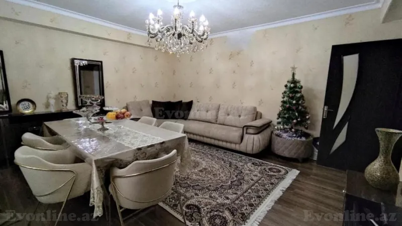 Satılır 4 otaqlı Mənzil Yeni tikili 100 m² Xətai r. - şəkil 2