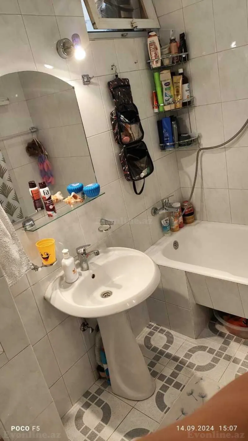 Kirayə verilir 2 otaqlı Mənzil Köhnə tikili 58 m² Gənclik m. - şəkil 14