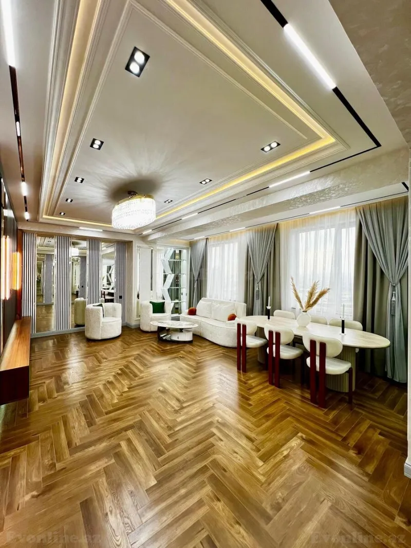 Satılır 4 otaqlı Mənzil Yeni tikili 185 m² Qara Qarayev m. - şəkil 3