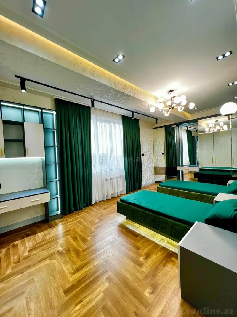 Satılır 4 otaqlı Mənzil Yeni tikili 185 m² Qara Qarayev m. - şəkil 12