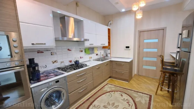 Kirayə verilir 3 otaqlı Mənzil Yeni tikili 130 m² Nəriman Nərimanov m. - şəkil 13