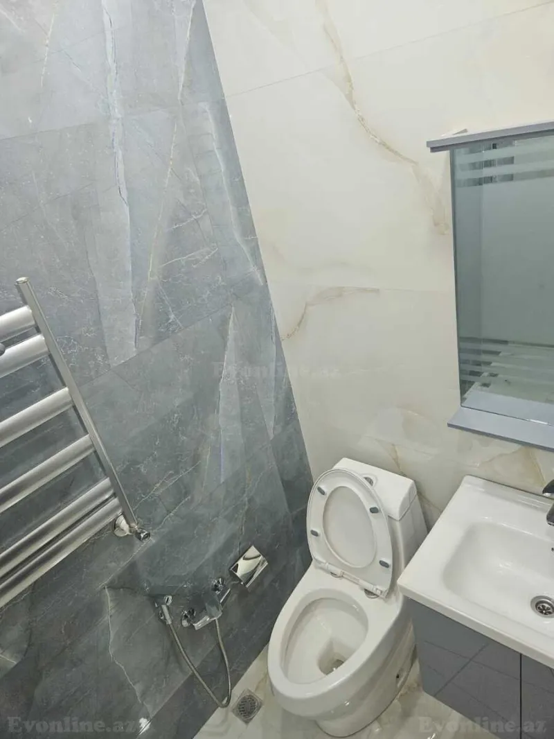 Kirayə verilir 3 otaqlı Mənzil Yeni tikili 70 m² Qara Qarayev m. - şəkil 9