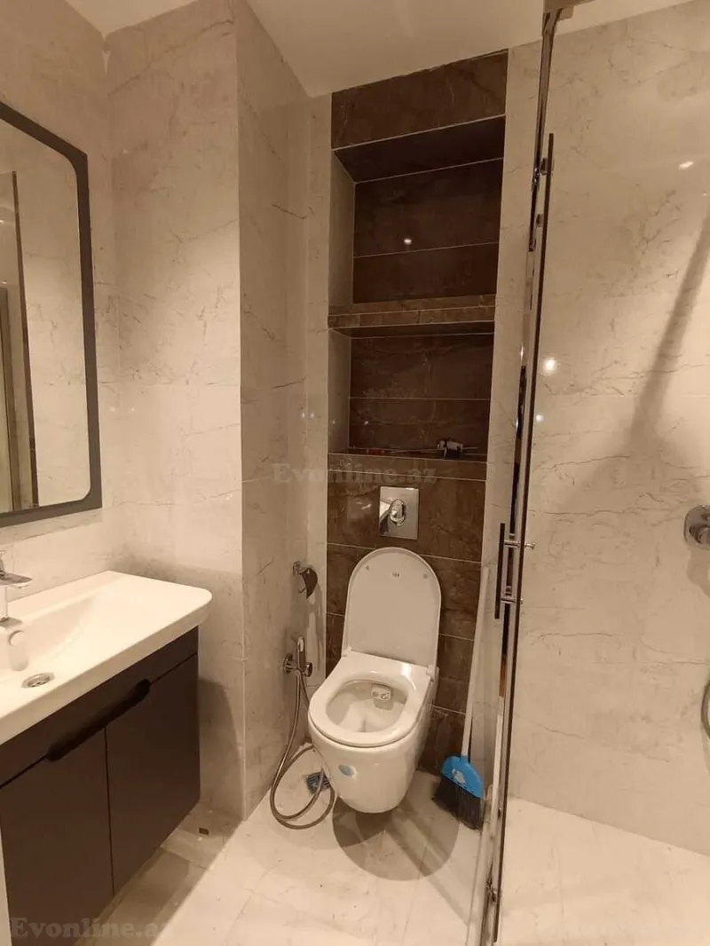 Kirayə verilir 3 otaqlı Mənzil Yeni tikili 75 m² 8-ci kilometr - şəkil 11